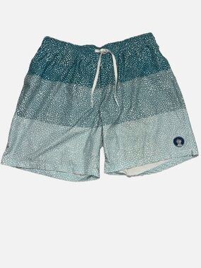 Chubbies Men's Large Swim Trunks Stretch Board Shorts Teal Beach Pool Shorts